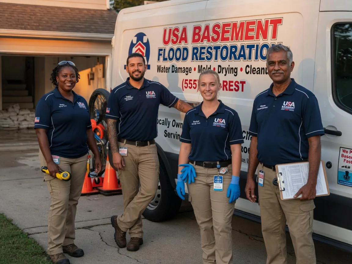 Basement Flood Cleanup company in Depew, OK